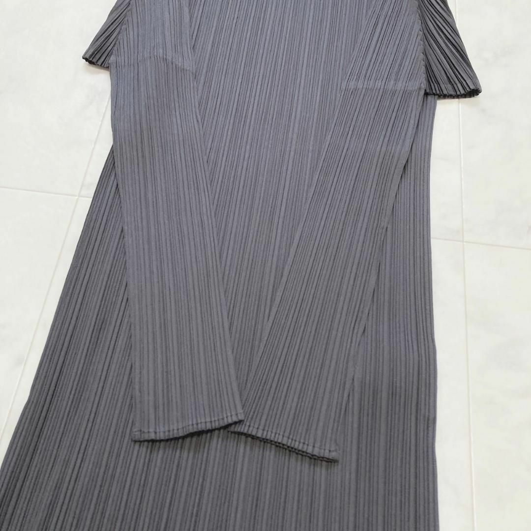 PLEATS PLEASE ISSEY MIYAKE(プリーツプリーズイッセイミヤケ)のPLEATS PLEASE ボトルネック トップスブラウス　2000AW レディースのトップス(カットソー(長袖/七分))の商品写真