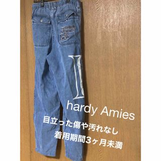 ハーディエイミス(HARDY AMIES)のハーディエイミス  デニムパンツ ジーンズ ストレート　ワイド　 古着　Mサイズ(デニム/ジーンズ)