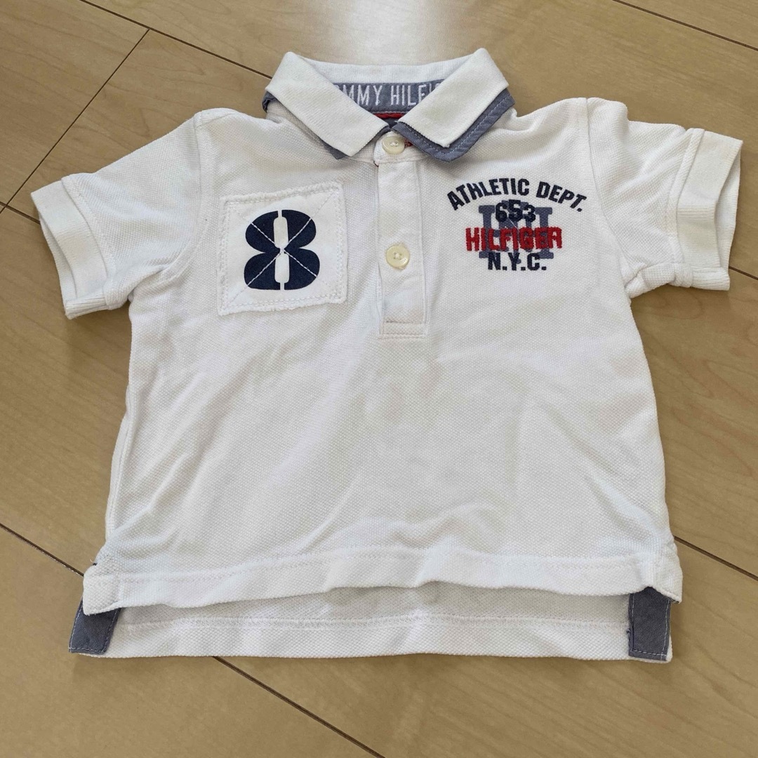 TOMMY HILFIGER(トミーヒルフィガー)のトミーヒルフィガー　ポロシャツ　85cm 90cm キッズ/ベビー/マタニティのキッズ服男の子用(90cm~)(Tシャツ/カットソー)の商品写真