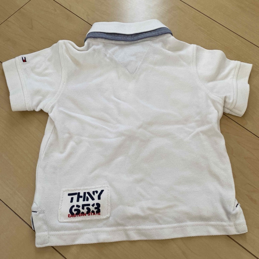 TOMMY HILFIGER(トミーヒルフィガー)のトミーヒルフィガー　ポロシャツ　85cm 90cm キッズ/ベビー/マタニティのキッズ服男の子用(90cm~)(Tシャツ/カットソー)の商品写真