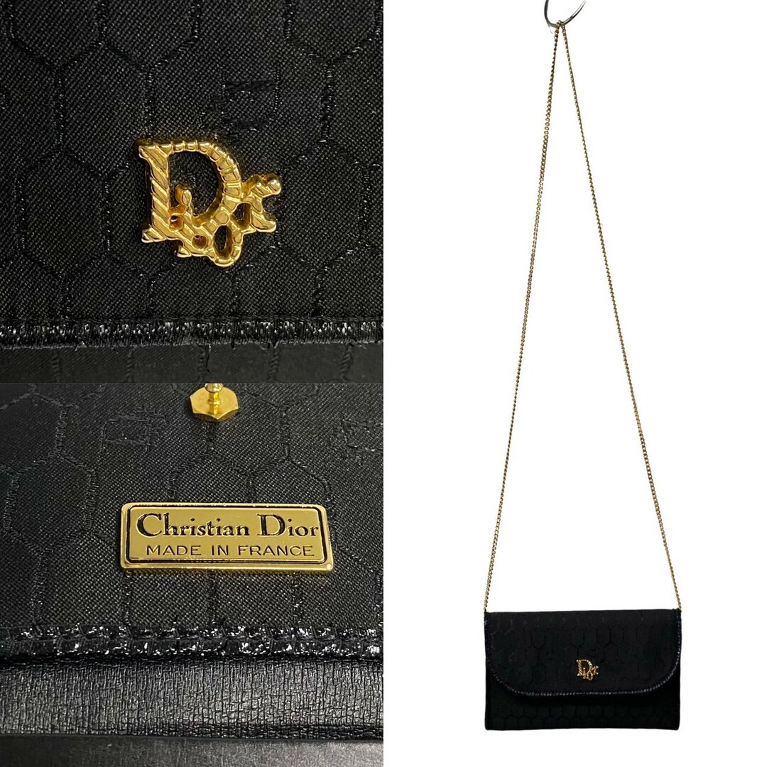USED』 Christian Dior クリスチャンディオール ハニカム柄
