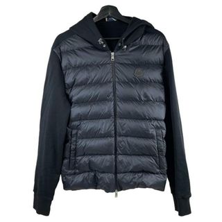 モンクレール(MONCLER)のモンクレール(MONCLER)  8G00035 809KZ フーディー ダウンジャケット アウター メンズ (カラー：999/ブラック)【Aランク】【中古】(ダッフルコート)