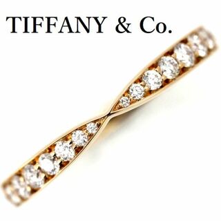 ティファニー(Tiffany & Co.)のティファニー ハーモニー ビーズ セット ダイヤモンド リング K18PG 10号強(リング(指輪))