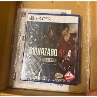 CAPCOM - 【新品・未開封品】PS5 BIOHAZARD RE:4 ゴールドエディション