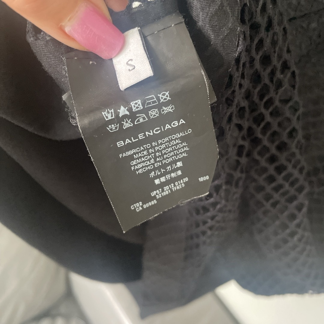 Balenciaga(バレンシアガ)のBALENCIAGA ネットカットソー レディースのトップス(カットソー(半袖/袖なし))の商品写真