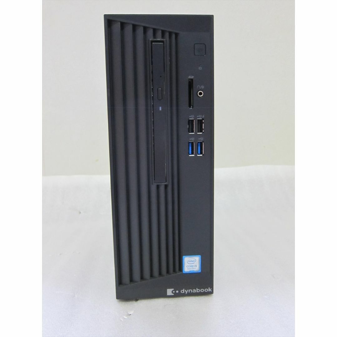 東芝(トウシバ)のdynadesk第８世代Core i5-8500/8GB/新品SSD256G スマホ/家電/カメラのPC/タブレット(デスクトップ型PC)の商品写真
