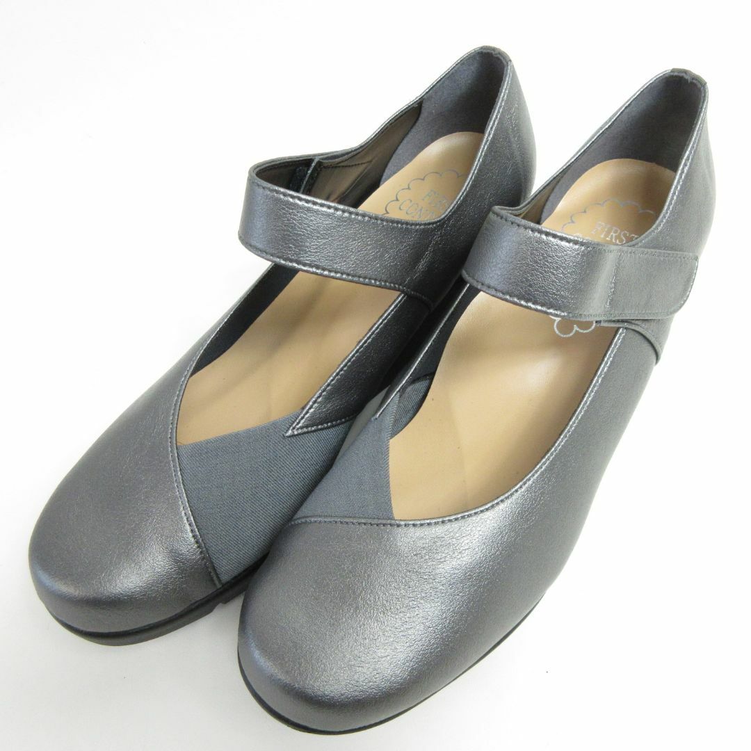 新23.5CM♡日本製外反母趾 パンプス レディースの靴/シューズ(ハイヒール/パンプス)の商品写真