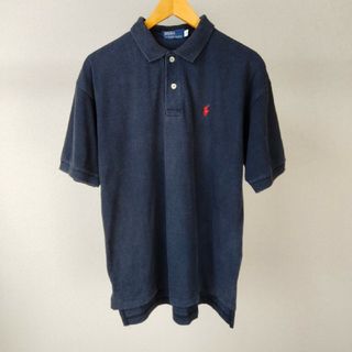 ポロラルフローレン(POLO RALPH LAUREN)の90s POLO ラルフローレン　ロゴ刺繍　ワンポイントロゴ　ポロシャツ　半袖(ポロシャツ)