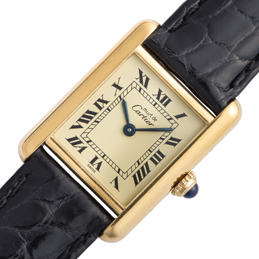 Cartier(カルティエ)のCARTIER カルティエ マストタンクSM W1003153【中古】 レディースのファッション小物(腕時計)の商品写真