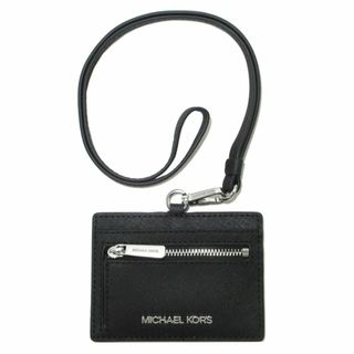 マイケルコース(Michael Kors)の【新品】マイケルコース カードケース 35S3STVD3L Michael Kors ジェット セット トラベル EW ランヤード ID カードケース ストラップ付 アウトレット レディース(名刺入れ/定期入れ)