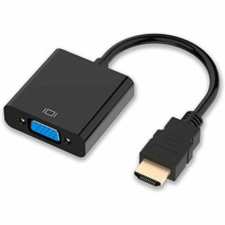 HDMI to VGA (D-Sub 15ピン) 変換アダプタ;HP0388;(映像用ケーブル)