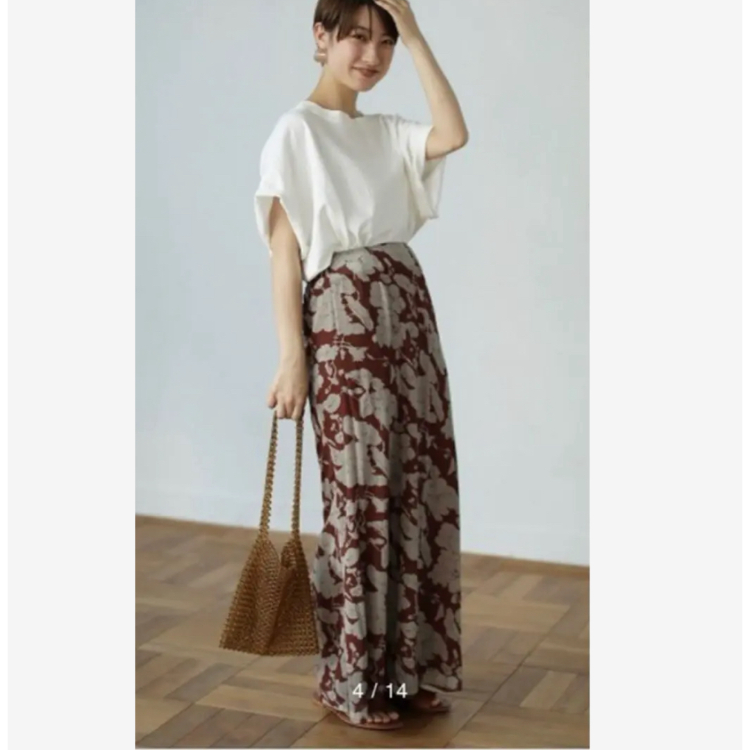 TODAYFUL(トゥデイフル)のトゥデイフル　ジョーゼットフラワースカート レディースのスカート(ロングスカート)の商品写真