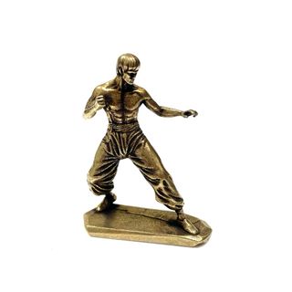 ブルースリー フィギュア 真鍮 Bruce Lee FIGURE カンフー(その他)