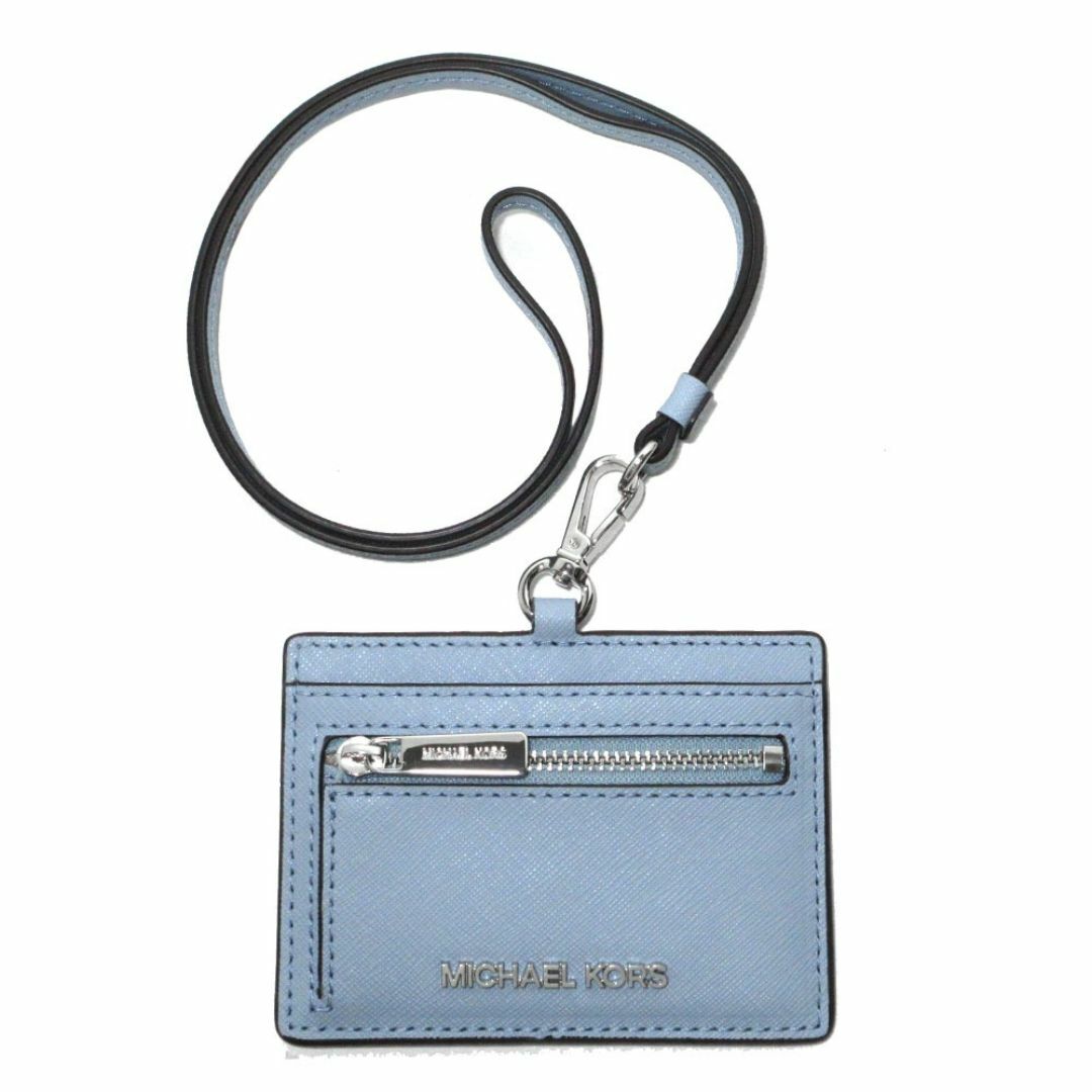 Michael Kors(マイケルコース)の【新品】マイケルコース カードケース 35S3STVD3L Michael Kors ジェット セット トラベル EW ランヤード ID カードケース ストラップ付 アウトレット レディース レディースのファッション小物(名刺入れ/定期入れ)の商品写真