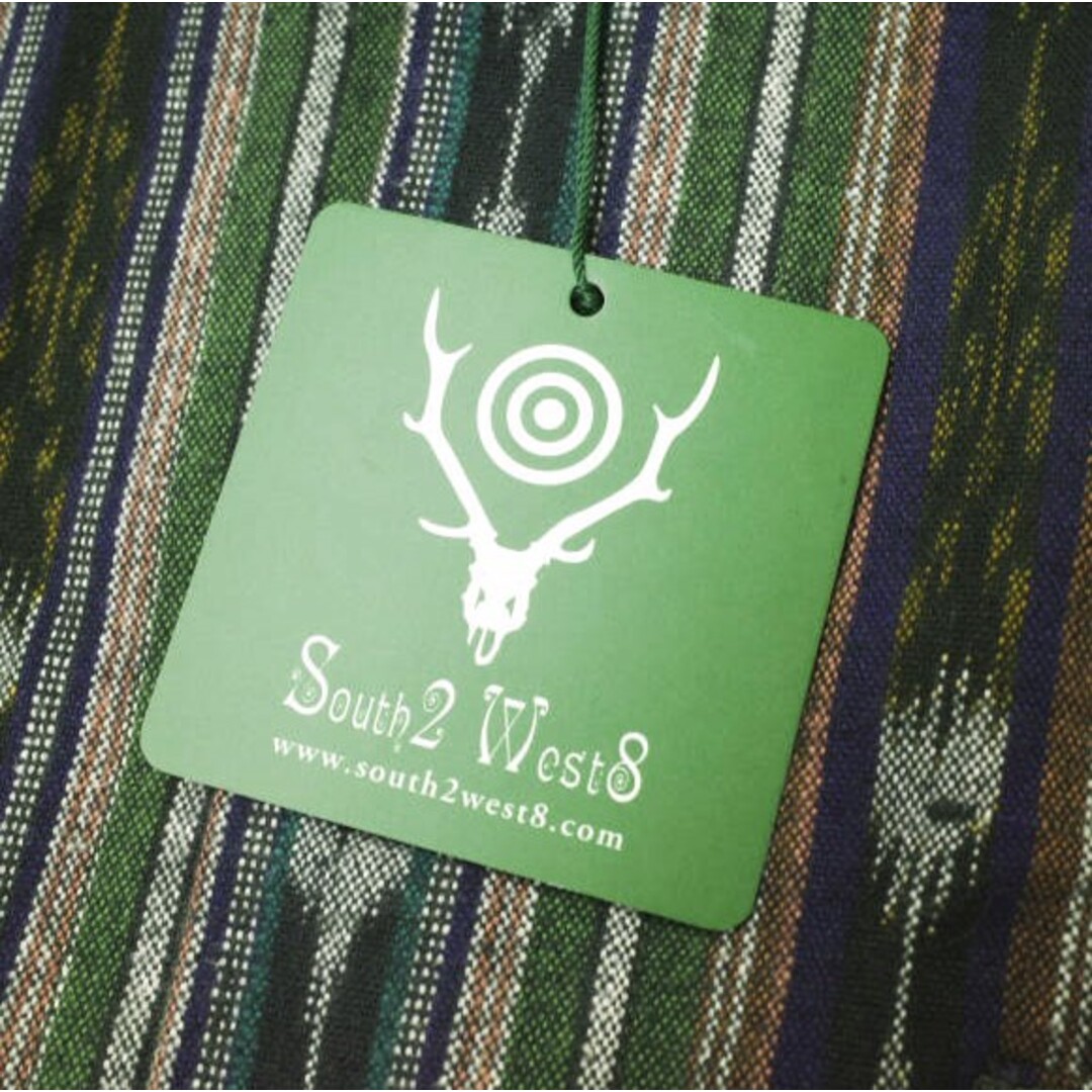 Smokey Shirt-Ikat Pattern-Green Smokey Shirt-Ikat Pattern-Green