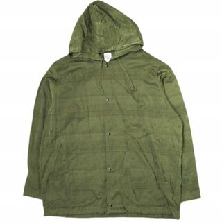 South2 West8 サウスツーウェストエイト S2W8 日本製 Sport Hoody C/N Jacquard Native ネイティブ柄 ジャガード スポーツフーディ EJ863 S Olive HOODIE フーデッドジャケット アウター【中古】【South2 West8】(ブルゾン)