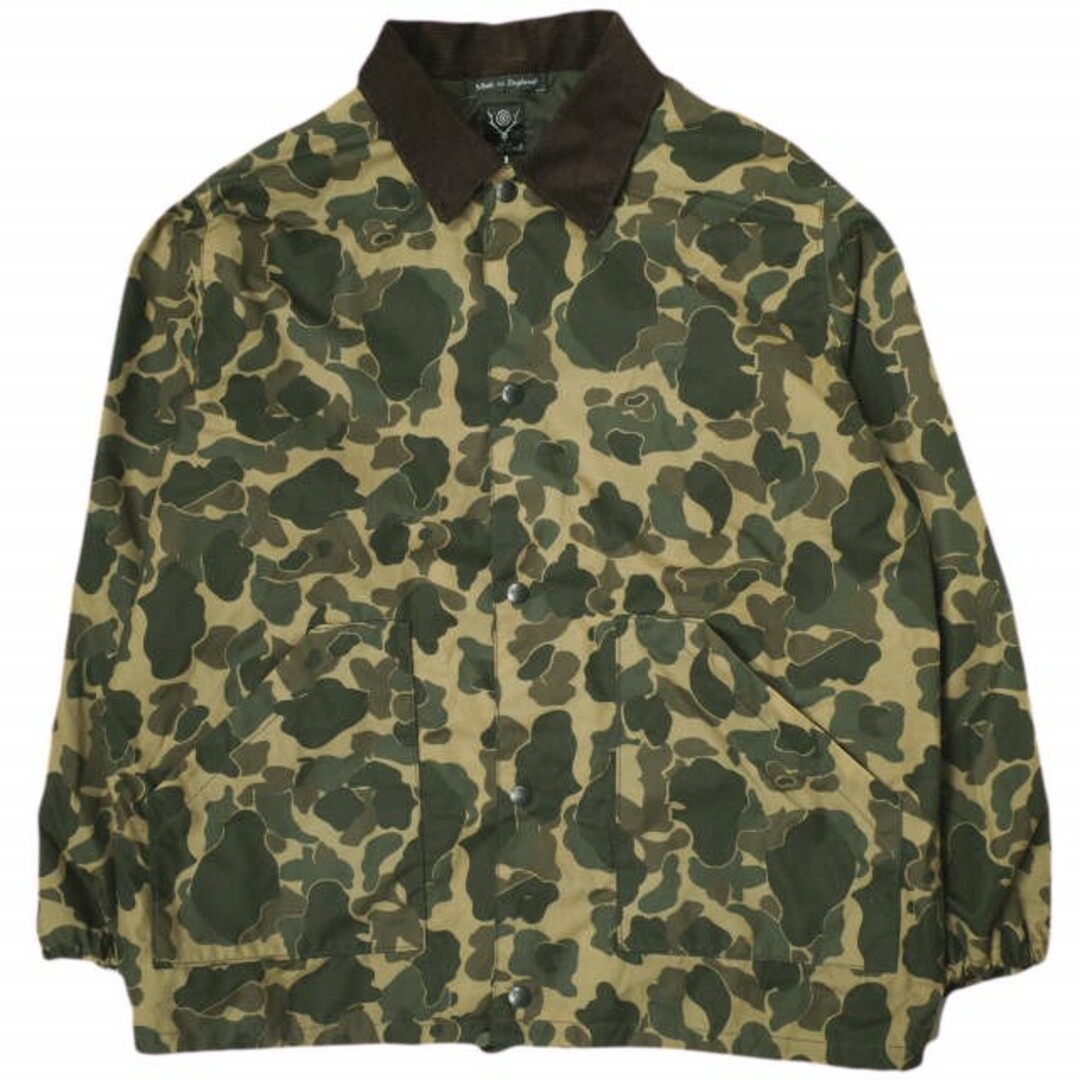 South2 West8 サウスツーウェストエイト S2W8 イギリス製 Waxed Cotton Coach Jacket Camouflage ワックスコットンコーチジャケット カモフラージュ EJ872 S Camo 迷彩 アウター【中古】【South2 West8】 メンズのジャケット/アウター(ブルゾン)の商品写真