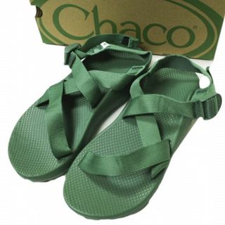 チャコ(Chaco)のChaco x Pilgrim Surf+Supply チャコ ピルグリム サーフ+サプライ 別注 Z1 UNAWEEP CLASSIC ストラップサンダル J199177 US9(27cm) Green アウトドア シューズ【新古品】【中古】【Chaco × Pilgrim Surf+Supply】(サンダル)