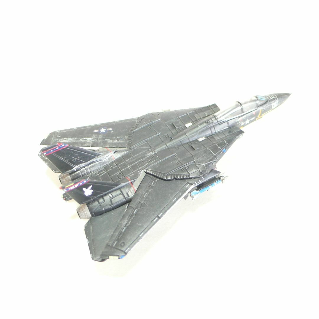 1/200　F-14A　アメリカ海軍　ブラックバニー　VX-4　ジャンク エンタメ/ホビーのおもちゃ/ぬいぐるみ(模型/プラモデル)の商品写真