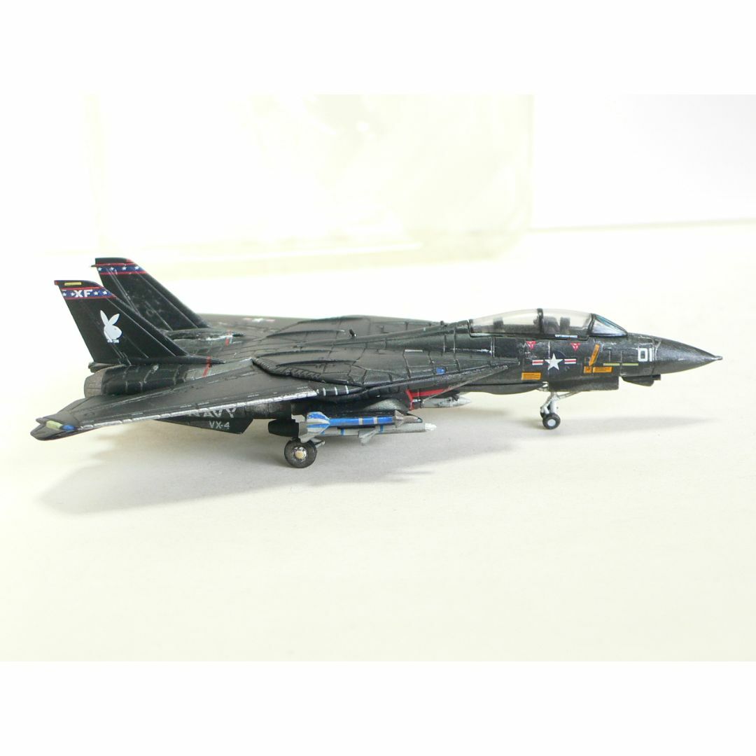 1/200　F-14A　アメリカ海軍　ブラックバニー　VX-4　ジャンク エンタメ/ホビーのおもちゃ/ぬいぐるみ(模型/プラモデル)の商品写真