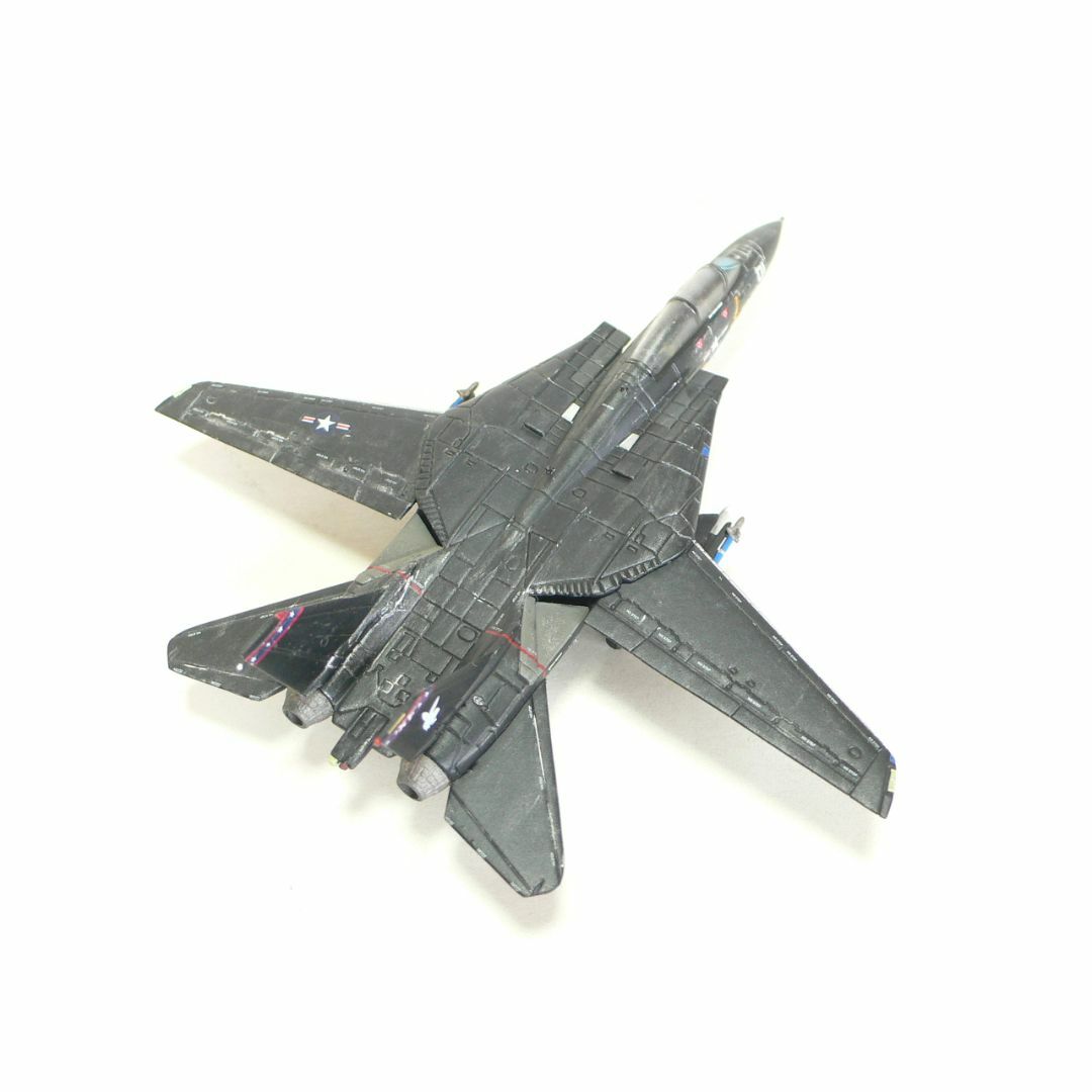 1/200　F-14A　アメリカ海軍　ブラックバニー　VX-4　ジャンク エンタメ/ホビーのおもちゃ/ぬいぐるみ(模型/プラモデル)の商品写真