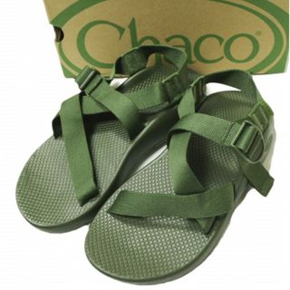 チャコ(Chaco)のChaco x BEAMS チャコ ビームス 別注 40th Z1 40周年 ストラップサンダル J199205 US9(27cm) OLIVE アウトドア シューズ【新古品】【中古】【Chaco × BEAMS】(サンダル)