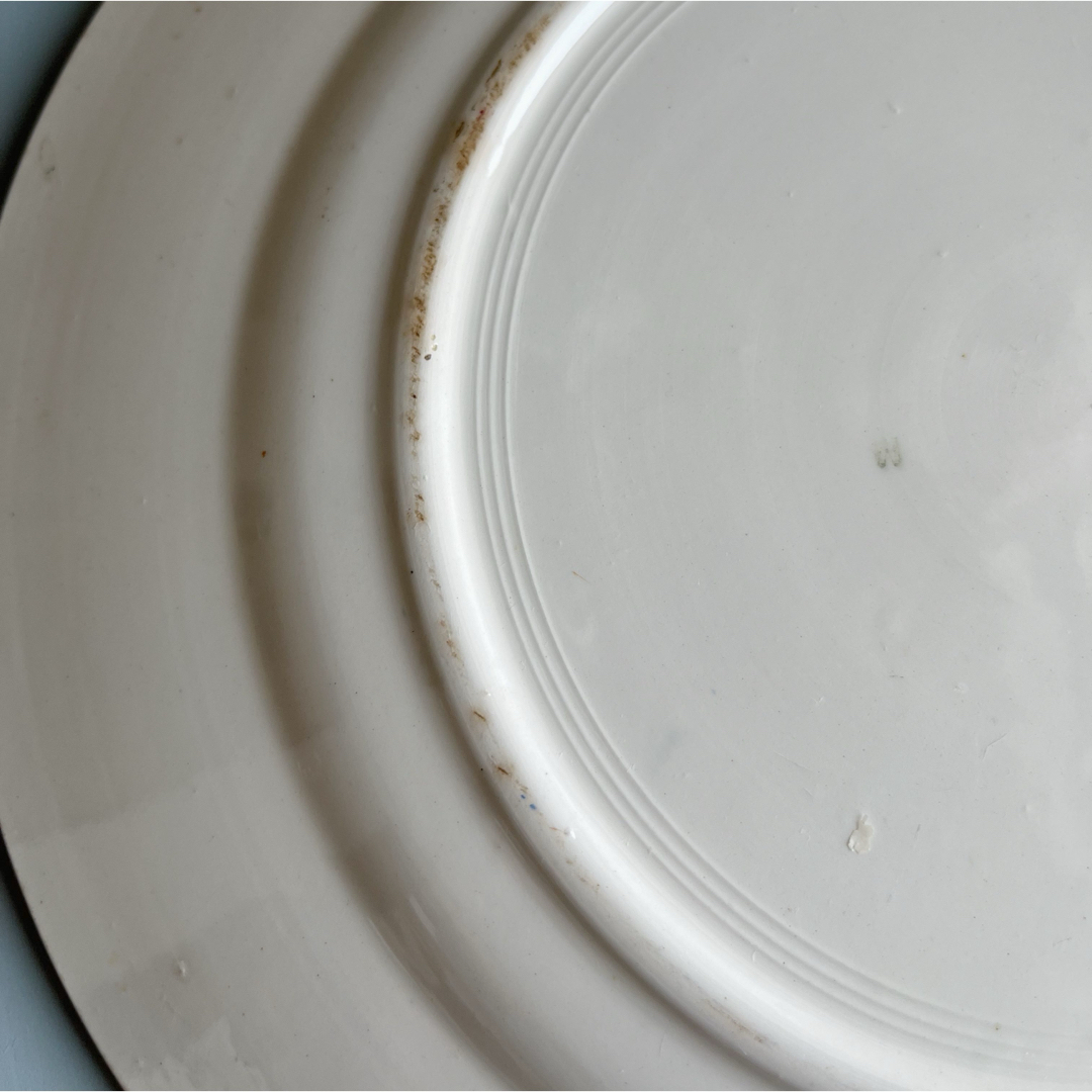 フランスアンティーク　大皿 インテリア/住まい/日用品のキッチン/食器(食器)の商品写真