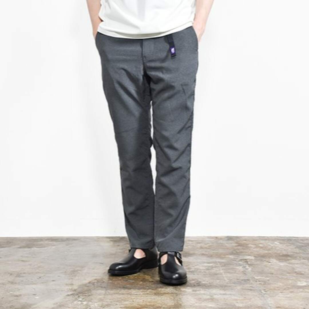 THE NORTH FACE PURPLE LABEL ザ・ノースフェイス パープルレーベル Polyester Tropical Field Pants ポリエステルトロピカルフィールドパンツ NT5605N 32 LH Light Grey nanamica ボトムス【中古】【THE NORTH FACE PURPLE LABEL】 メンズのパンツ(その他)の商品写真