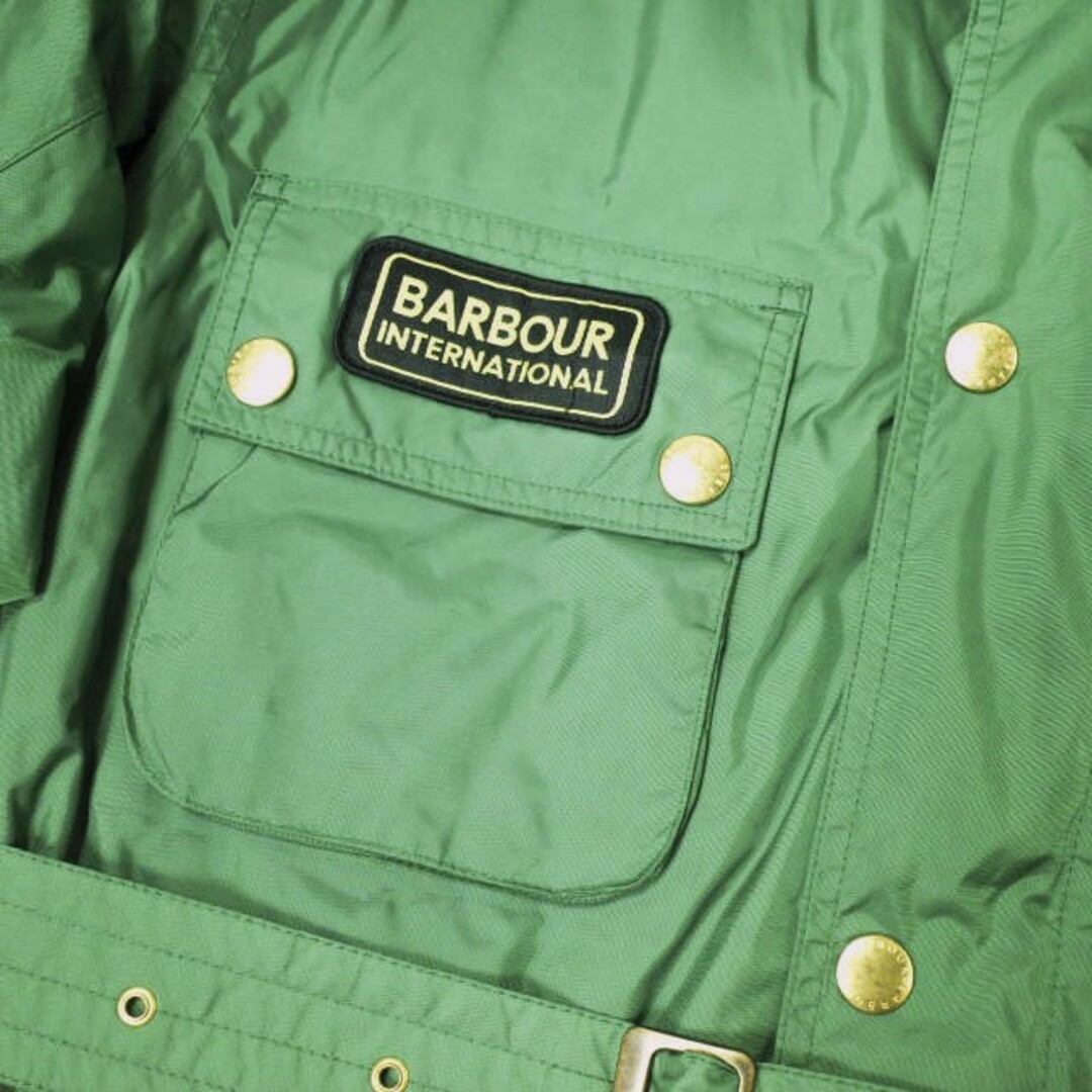 Barbour(バーブァー)のBarbour バブアー INTERNATIONAL JACKET - WATERPROOF AND BREATHABLE インターナショナルジャケット MWB0343GN51 S グリーン 中綿 キルティング アウター【中古】【Barbour】 メンズのジャケット/アウター(その他)の商品写真