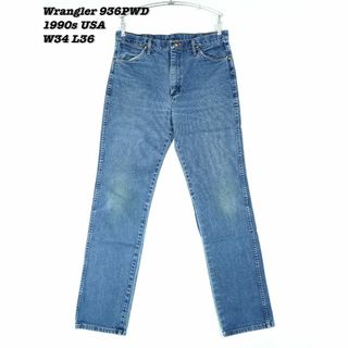 ラングラー(Wrangler)のWrangler 936PWD USA 1990s W34 L36 PA011(デニム/ジーンズ)