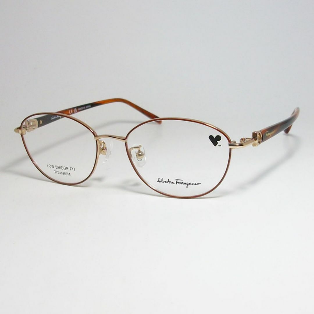 Salvatore Ferragamo(サルヴァトーレフェラガモ)のSF2580LB-716-51 FERRAGAMO フェラガモ 眼鏡 メガネ レディースのファッション小物(サングラス/メガネ)の商品写真