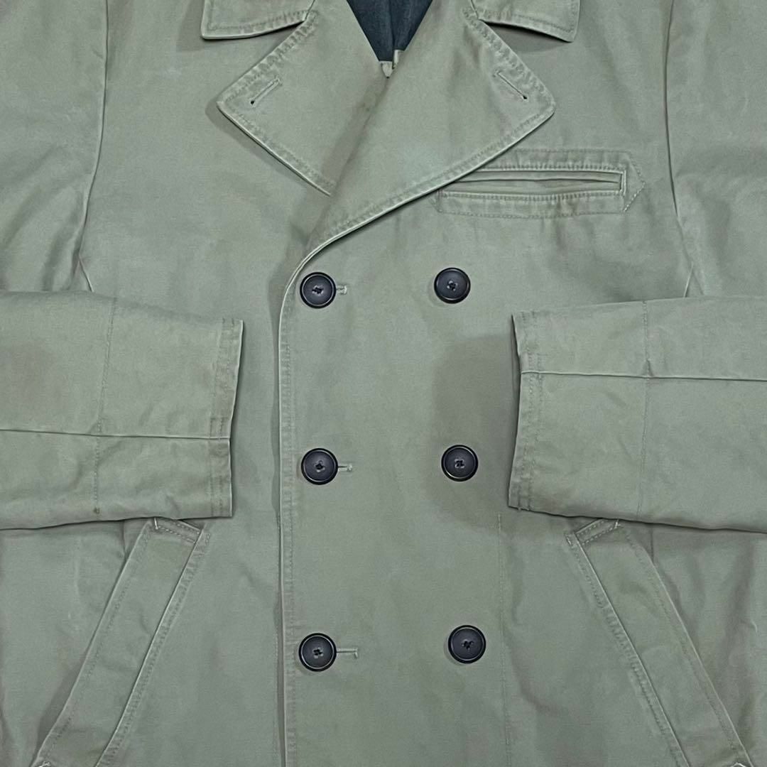 GAP(ギャップ)のGAP　オールドギャップ　ジャケット　トレンチ　ダブル　コットン　ベージュ　M メンズのジャケット/アウター(トレンチコート)の商品写真