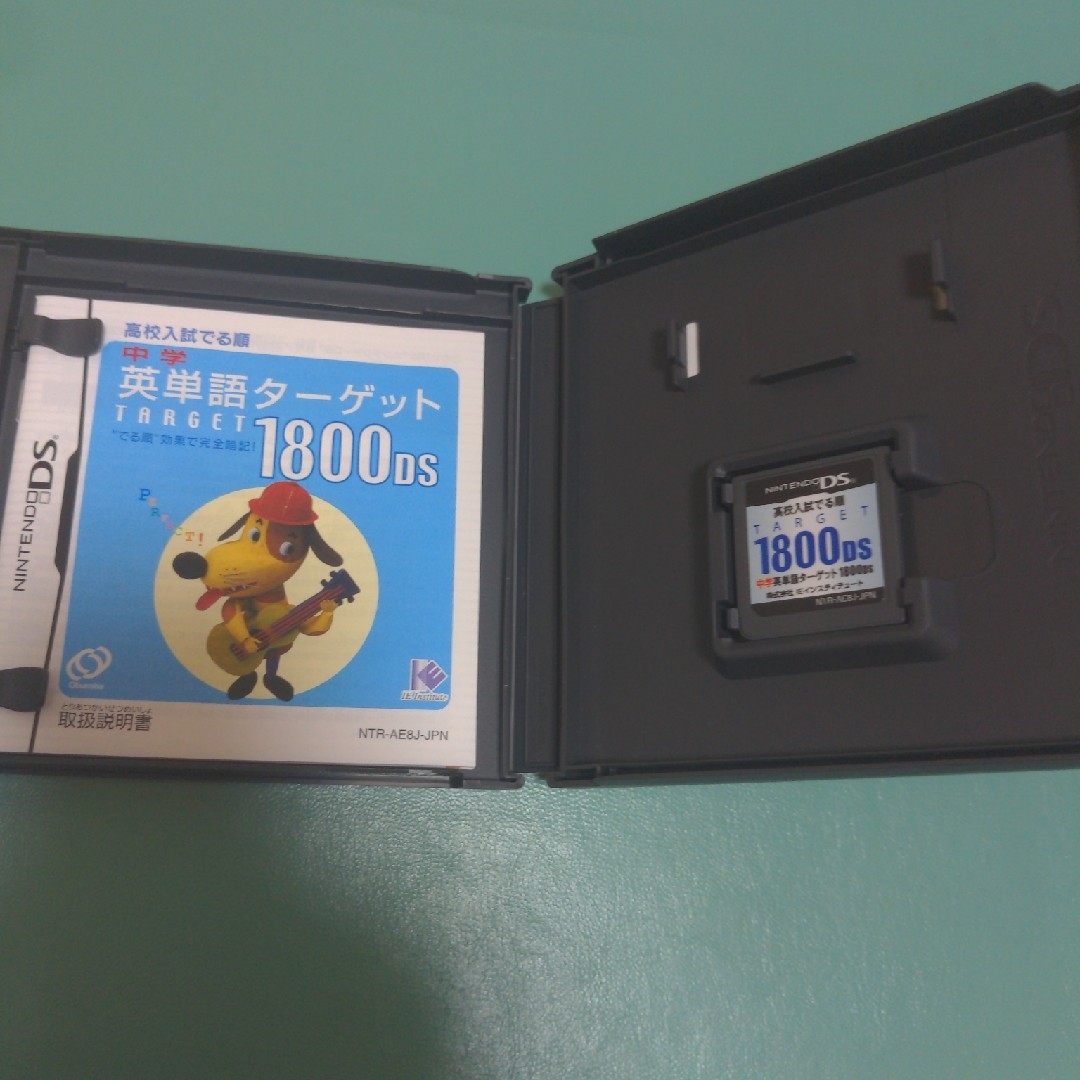 ニンテンドーDS(ニンテンドーDS)の中学英単語ターゲット 1800 DS エンタメ/ホビーのゲームソフト/ゲーム機本体(携帯用ゲームソフト)の商品写真