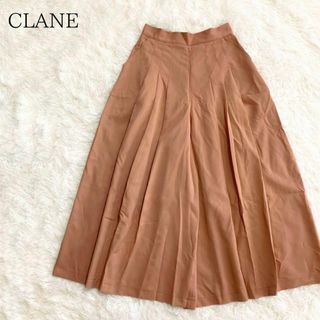 CLANE - 【新品タグ付き】CLANE クラネ ランダムタックパンツスカーチョ