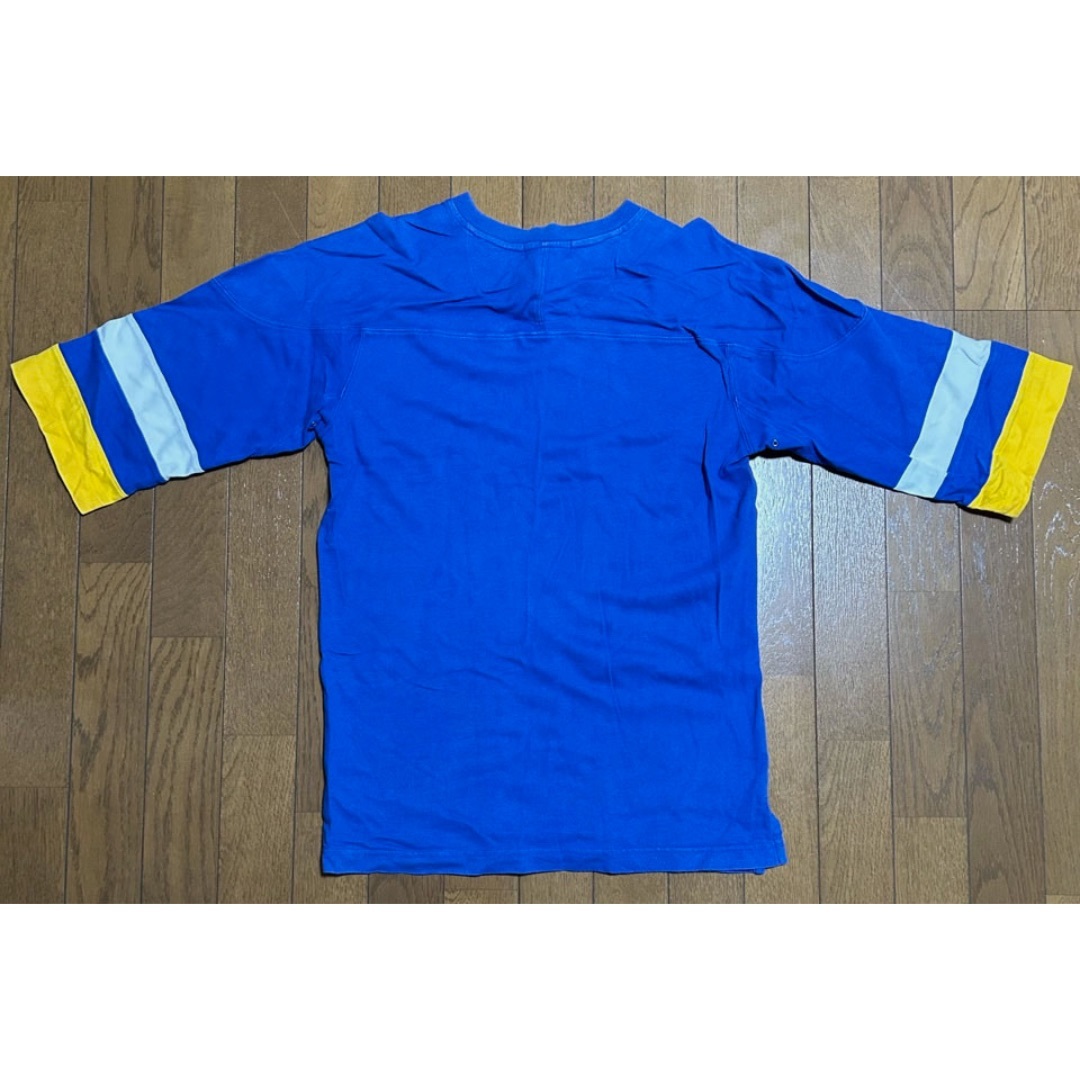 POLO RALPH LAUREN(ポロラルフローレン)の90's POLO SPORT ポロスポーツ ビッグロゴ ホッケーシャツ 170 メンズのトップス(Tシャツ/カットソー(七分/長袖))の商品写真