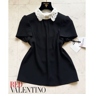 レッドヴァレンティノ(RED VALENTINO)のRED VALENTINO おリボン ブラウス(シャツ/ブラウス(半袖/袖なし))