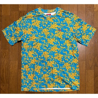 シュプリーム(Supreme)のSupreme Small Box Logo Tee Teal Floral M(Tシャツ/カットソー(半袖/袖なし))