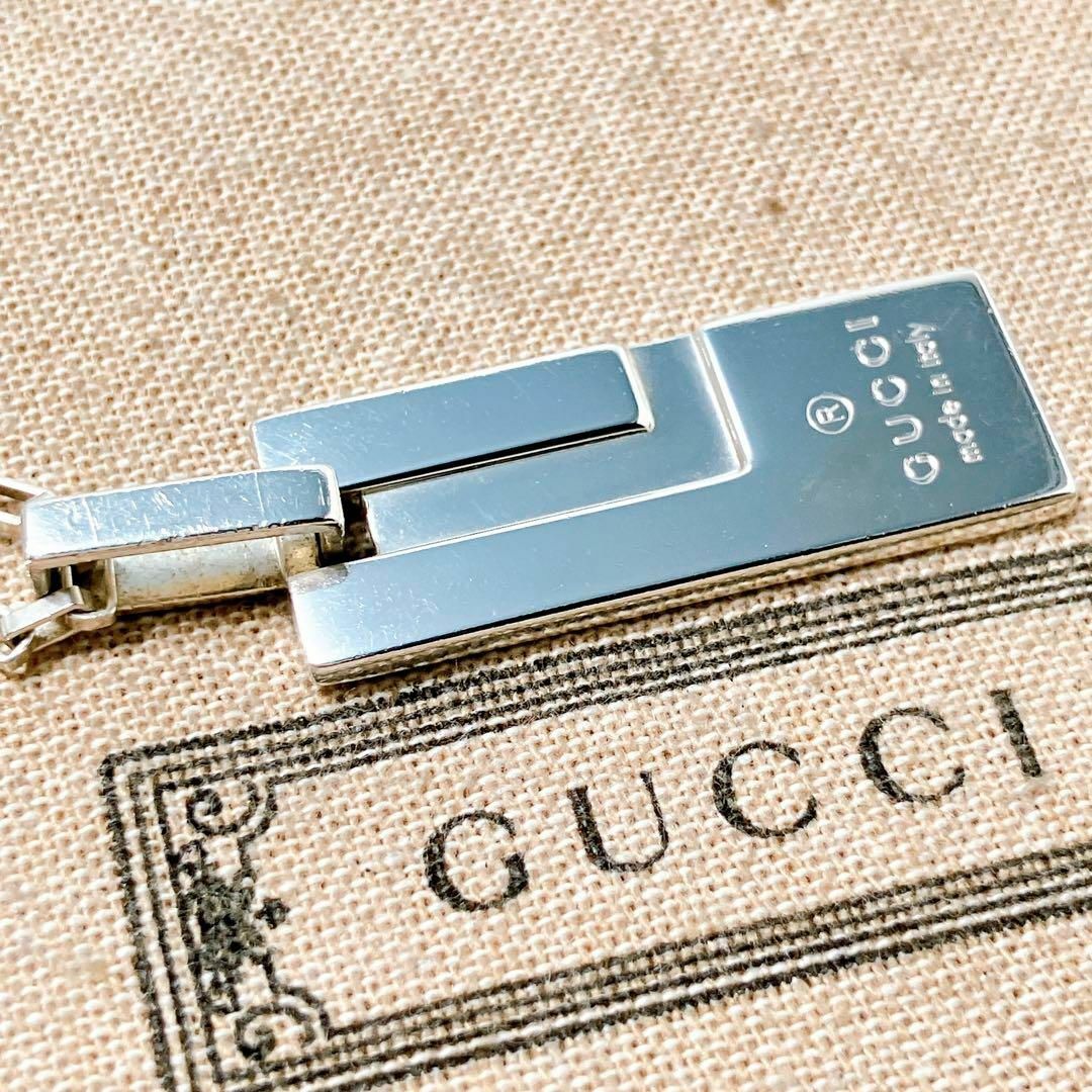 Gucci(グッチ)の【洗浄済】グッチ GUCCI 925 ネックレス シルバー メンズ ON107 メンズのアクセサリー(ネックレス)の商品写真