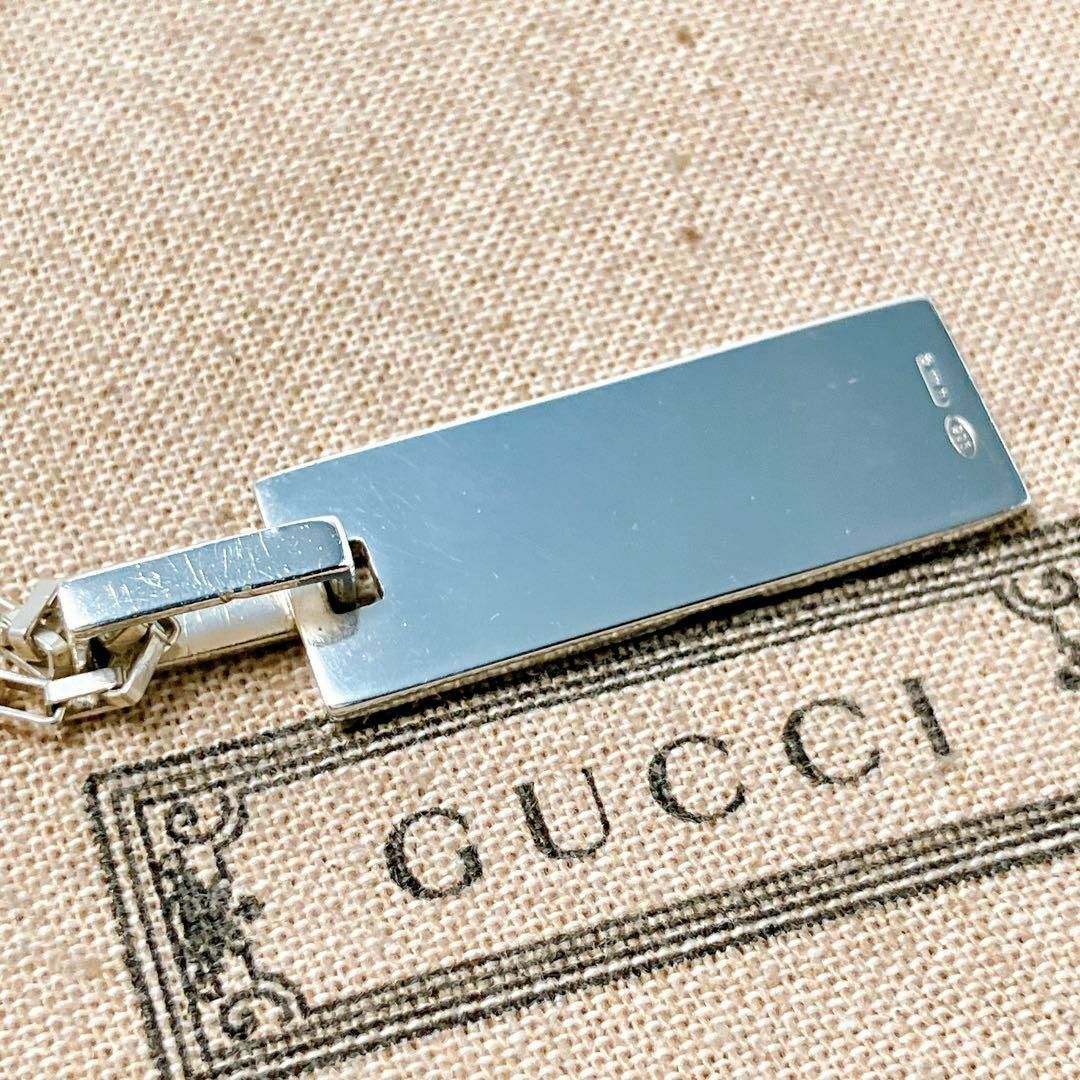 Gucci(グッチ)の【洗浄済】グッチ GUCCI 925 ネックレス シルバー メンズ ON107 メンズのアクセサリー(ネックレス)の商品写真