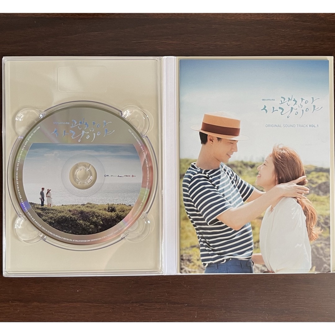 韓国ドラマ「大丈夫、愛だ」OST 韓国版 エンタメ/ホビーのCD(テレビドラマサントラ)の商品写真