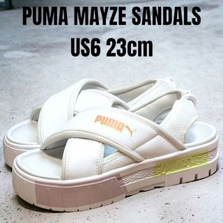 プーマ(PUMA)のPUMA MAYZE SANDALS プーマ メイズ サンダル 23cm 厚底(サンダル)