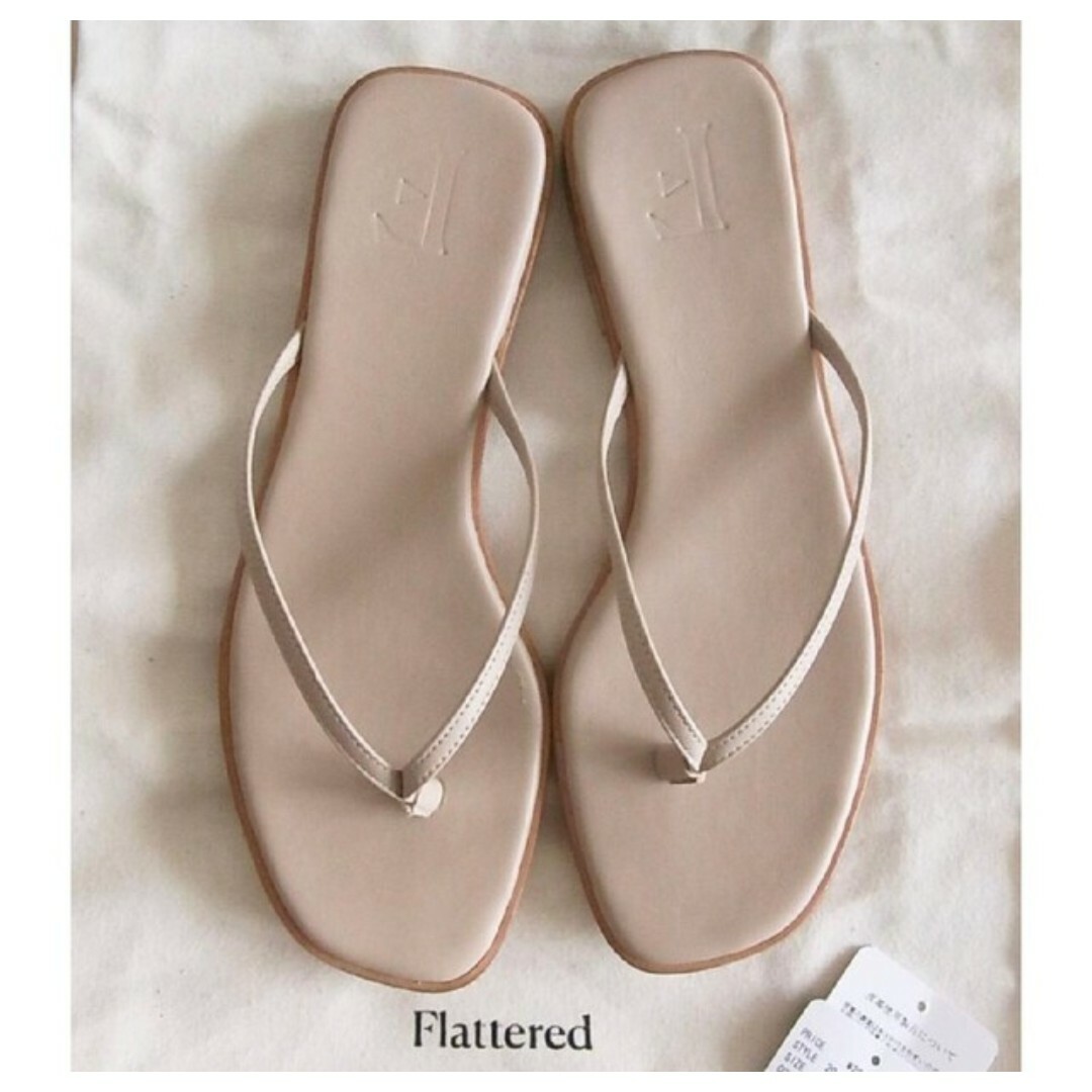 L'Appartement DEUXIEME CLASSE(アパルトモンドゥーズィエムクラス)の■未使用■【FLATTERED/フラッタード】TLVA Flat Sandal レディースの靴/シューズ(サンダル)の商品写真