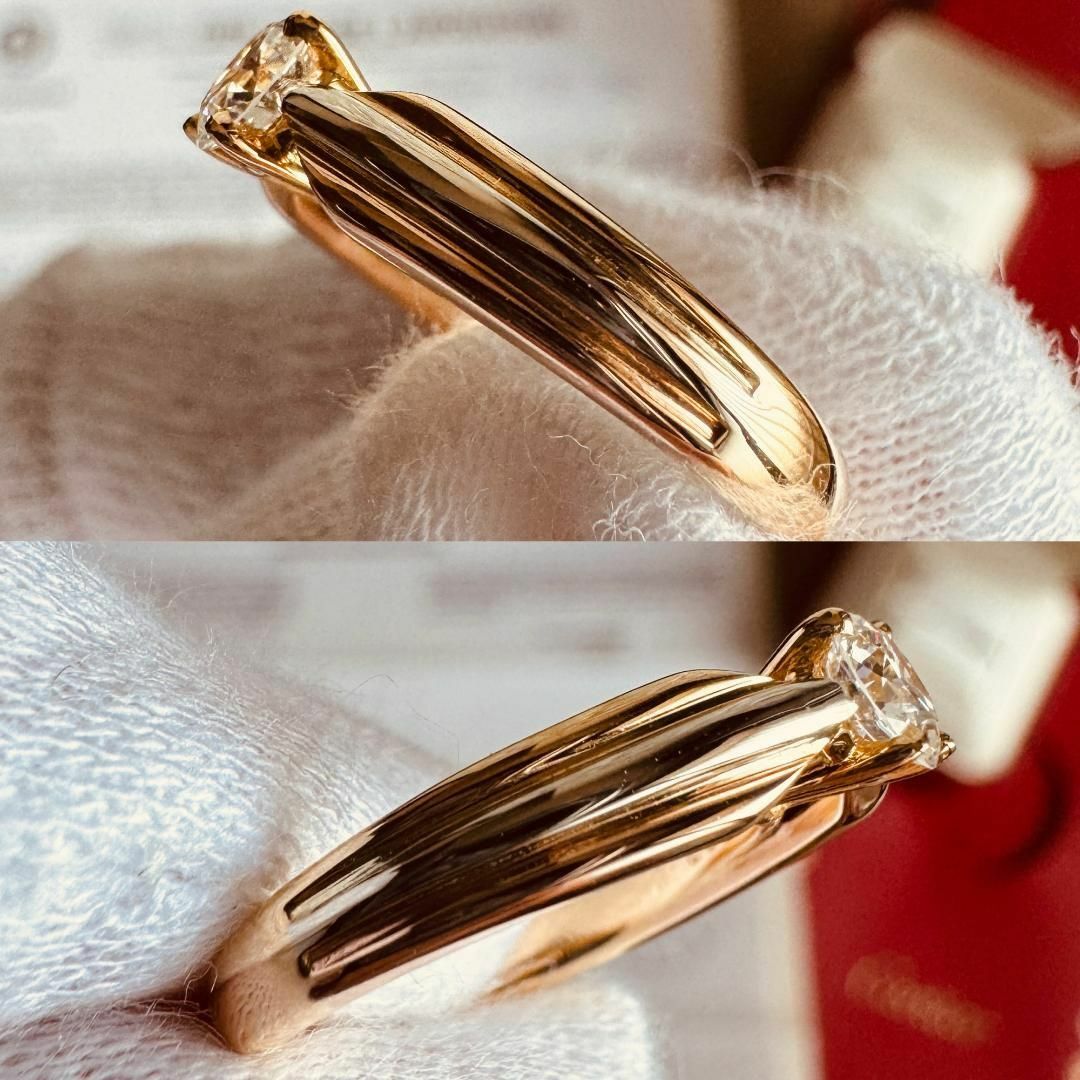 Cartier(カルティエ)の◇カルティエ◇ソリテール トリニティ スリーカラー ダイヤ リング 0.32CT レディースのアクセサリー(リング(指輪))の商品写真