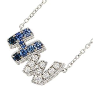 ハリーウィンストン(HARRY WINSTON)のハリーウィンストン ネックレス HWグラフィティ ペンダント ダイヤモンド サファイア Pt950(ネックレス)