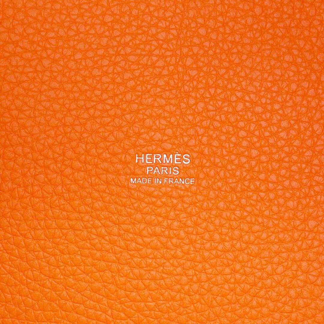 Hermes(エルメス)のエルメス ハンドバッグ ピコタンロックPM オレンジミニアン/シルバー金具 トリヨンクレマンス B刻印 レディースのバッグ(ハンドバッグ)の商品写真