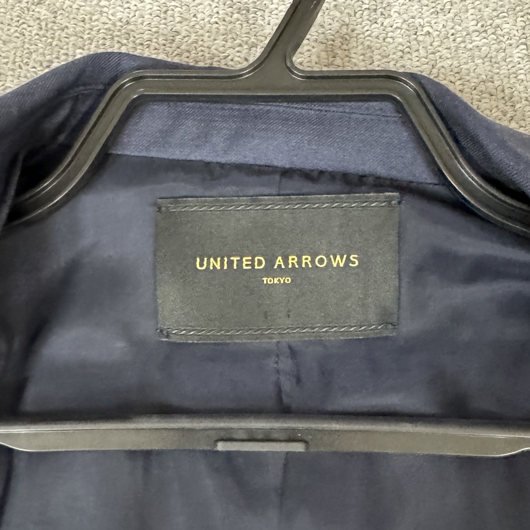 UNITED ARROWS(ユナイテッドアローズ)のユナイテッドアローズ　スラックス ネイビー ジャケット　パンツスーツ  レディースのフォーマル/ドレス(スーツ)の商品写真