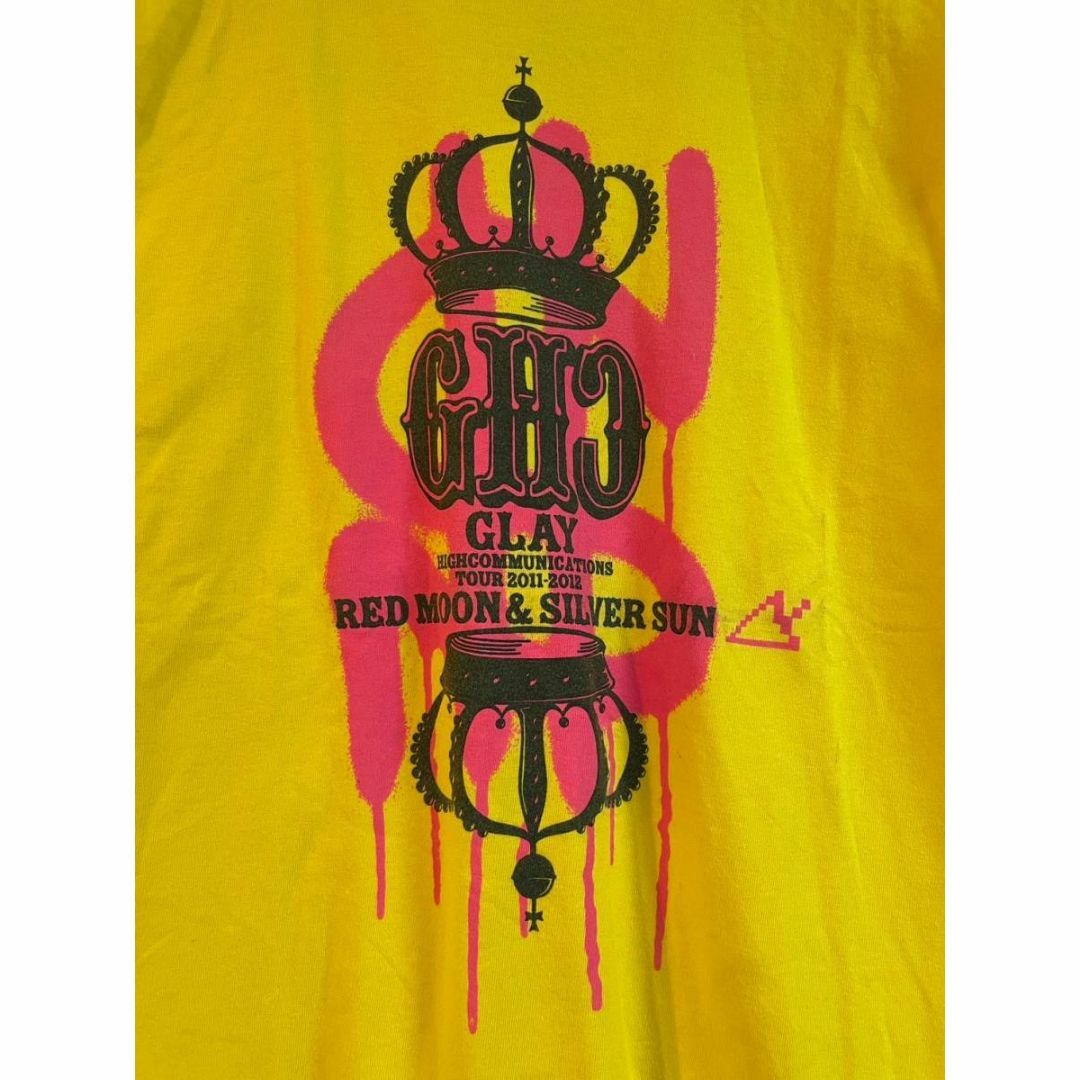 GLAYグレイ　Tシャツ　2011-2012　ツアー　ロック　バンド エンタメ/ホビーのタレントグッズ(ミュージシャン)の商品写真