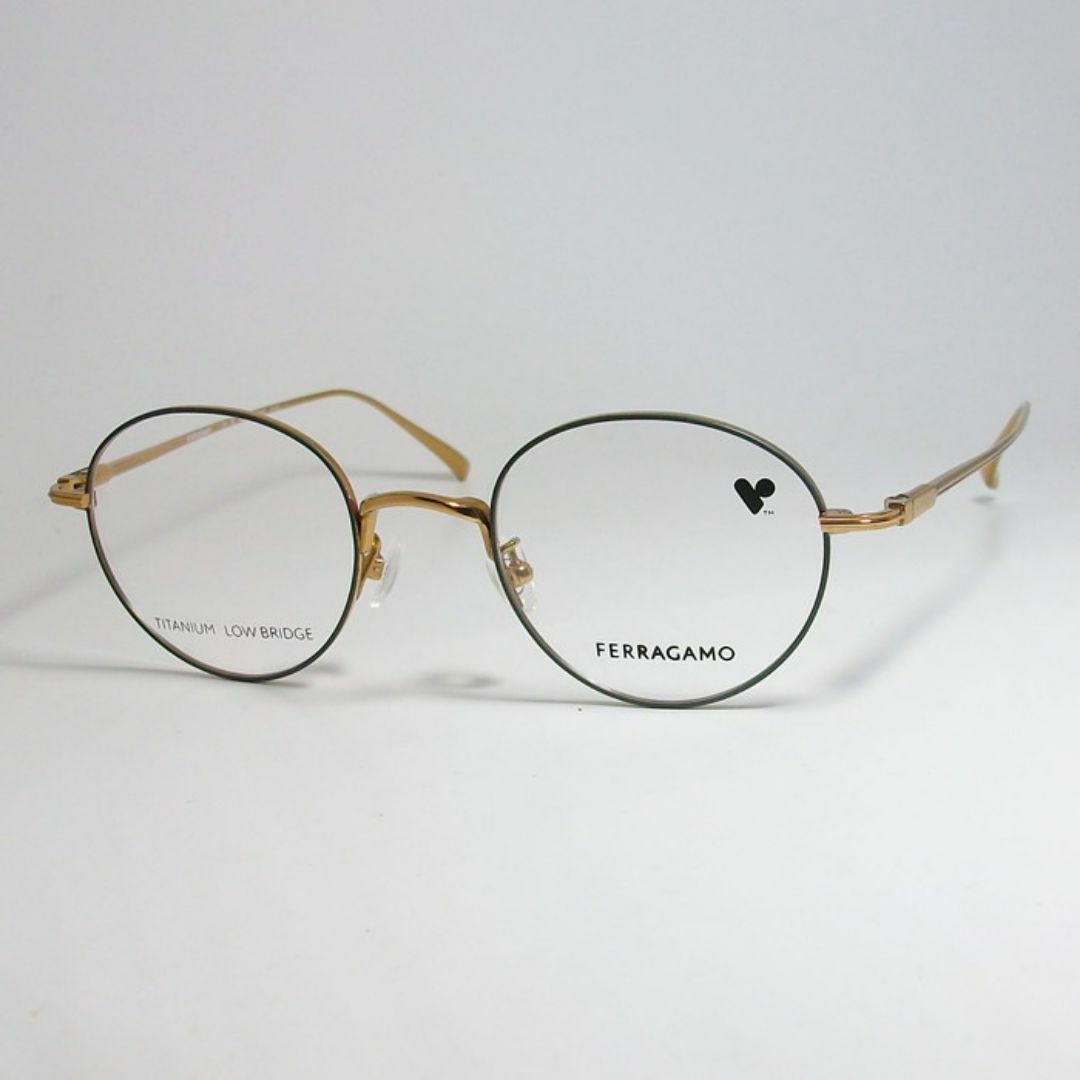 Salvatore Ferragamo(サルヴァトーレフェラガモ)のSF2584LB-743-47 FERRAGAMO フェラガモ 眼鏡 フレーム レディースのファッション小物(サングラス/メガネ)の商品写真