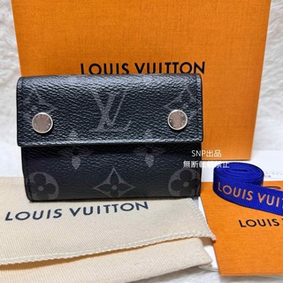 ルイヴィトン(LOUIS VUITTON)のルイヴィトン 美品 ディスカバリー・コンパクト ウォレット ミニ財布 エクリプス(折り財布)