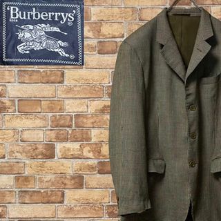 バーバリー(BURBERRY)のバーバリー　テーラードジャケット　チェック　ビッグシルエット　スリーピース　54(テーラードジャケット)